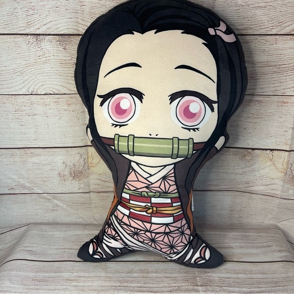 Demon Slayer: Kimetsu no Yaiba Nezuko Kamado 20" Character Pillow - Picture 1 of 7